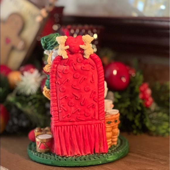 Rare Vintage 1980’s Santa Clause Heavy Christmas Sculpture - Picture 7 of 7